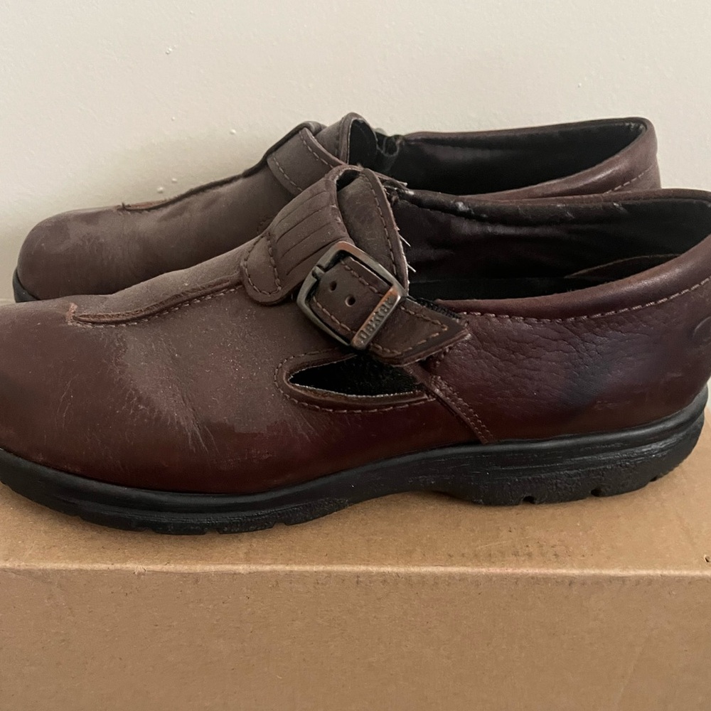 Dexter Walkmocs in Dark Brown Genuine Leather Size 8 women’s